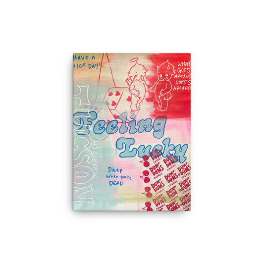 Feeling Lucky Canvas