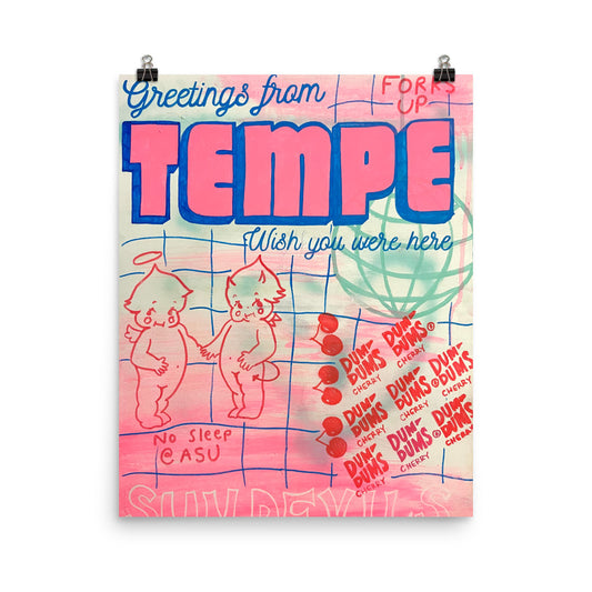 Greetings from Tempe Poster